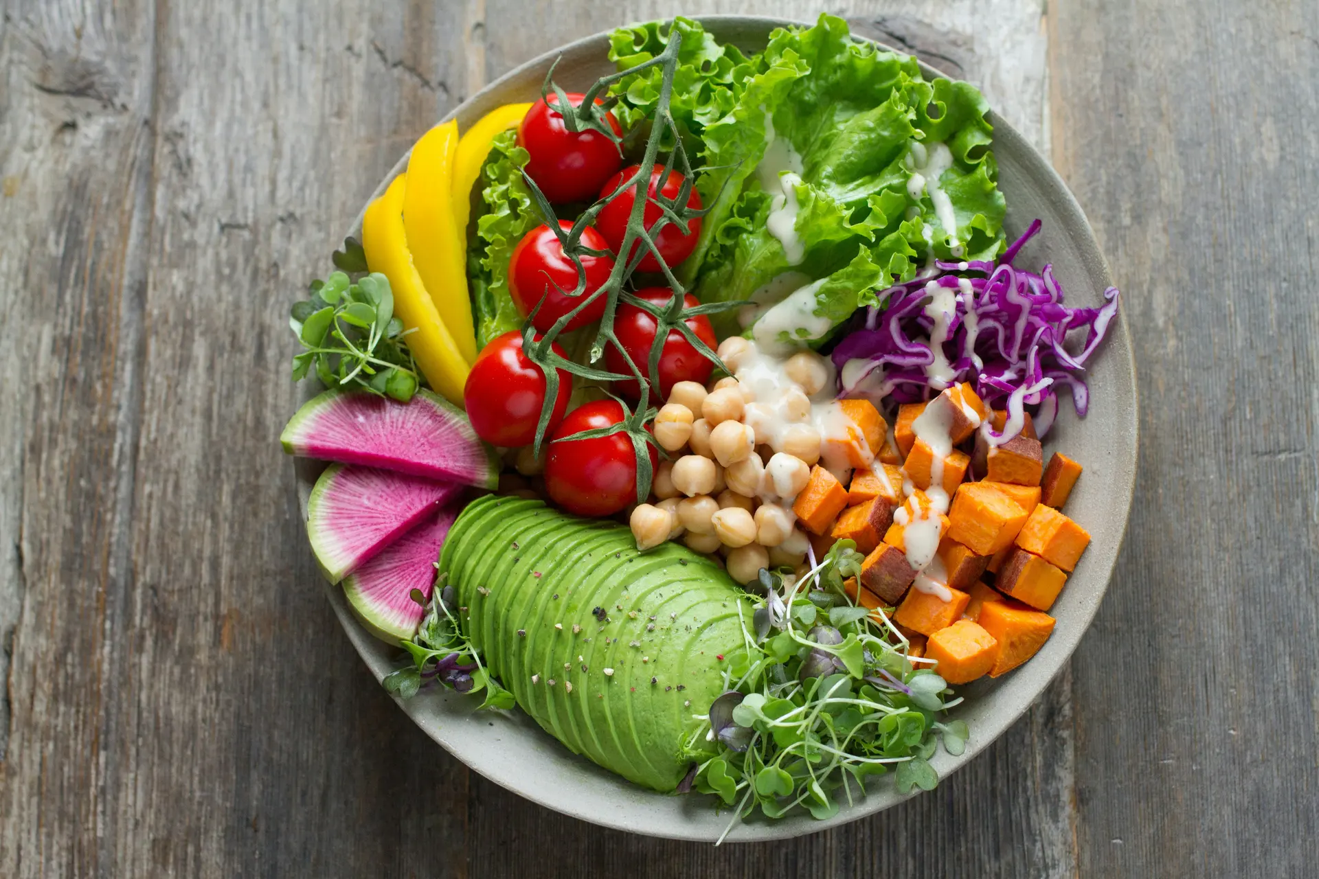 Comida orgánica preparada en A lo Natural